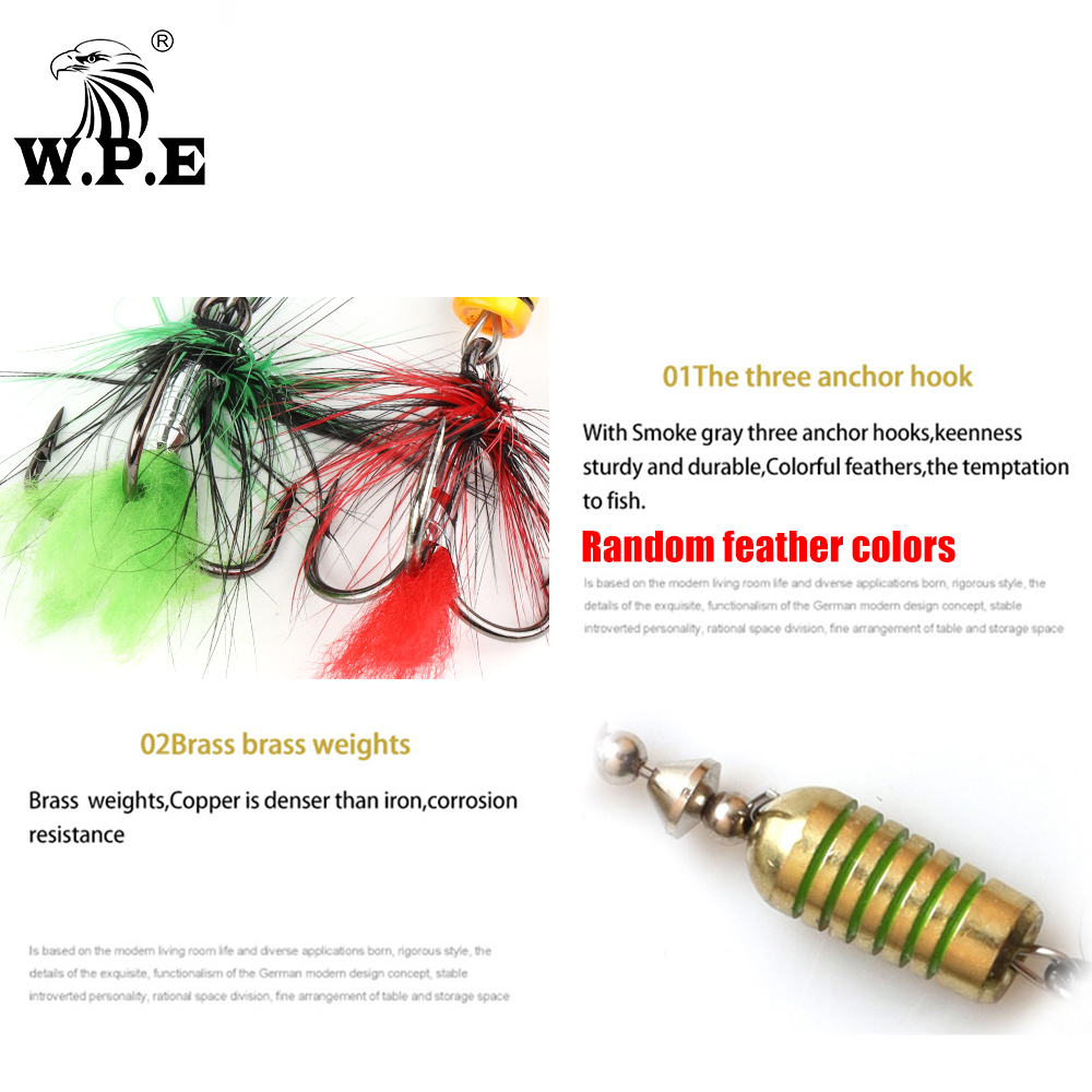 W.P.E KOMODO Spinner Lure 2pcs - Fishing Lure Spinnerbait ulasan dan harga