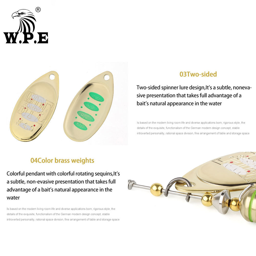 W.P.E KOMODO Spinner Lure 2pcs - Fishing Lure Spinnerbait ulasan dan harga