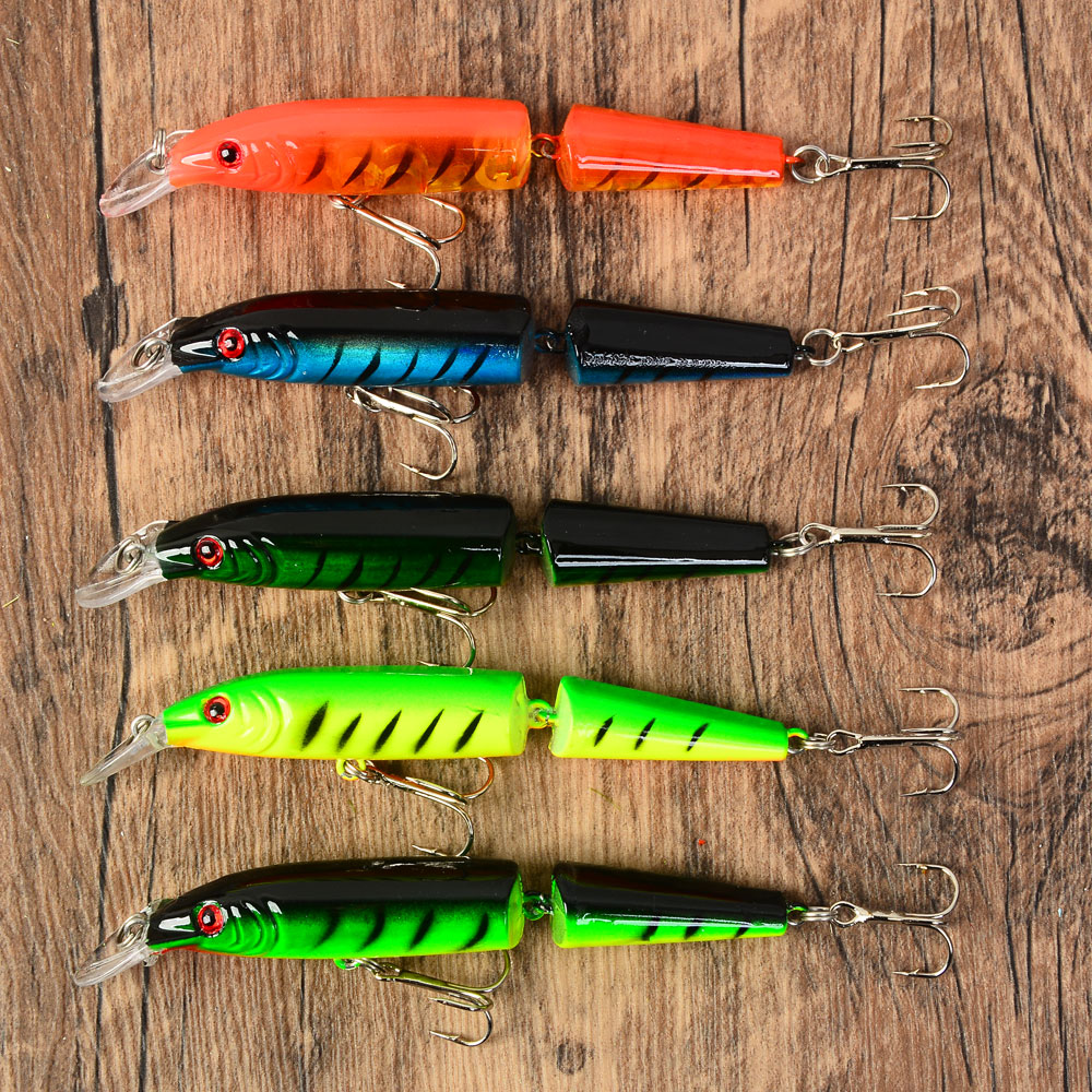 5pcs Floating Minnow Jerkbait  - Fishing Lure Jerkbait ulasan dan harga