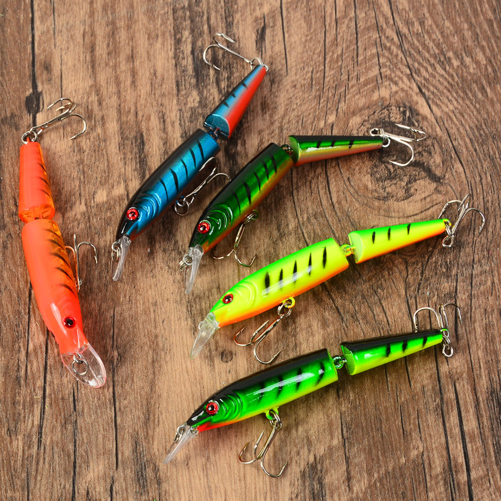5pcs Floating Minnow Jerkbait  - Fishing Lure Jerkbait ulasan dan harga