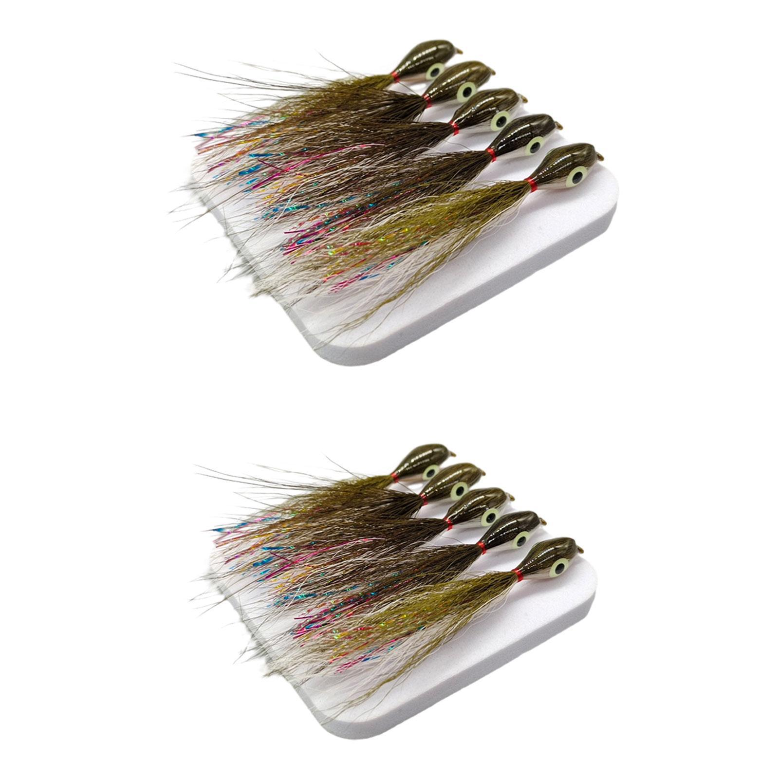 5Pcs Fly Fishing Lures with Sh - Fishing Lure Accessories ulasan dan harga
