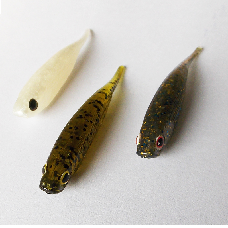 ESFISHING I Glossy Shad 10pcs  - Fishing Lure Soft Plastic ulasan dan harga