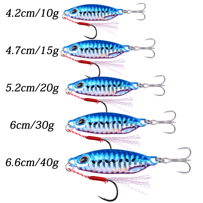 Jigs 10g 15g 20g 30g 40g Fishi - Fishing Lure Spinnerbait ulasan dan harga