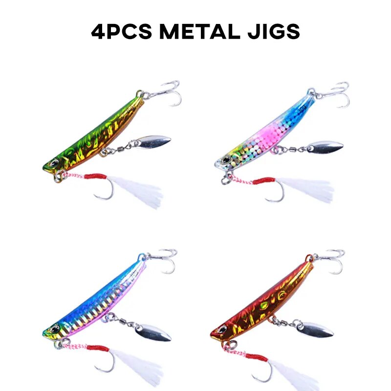 Metal Jig Spoon Fishing Lures  - Fishing Lure Buzzbait ulasan dan harga