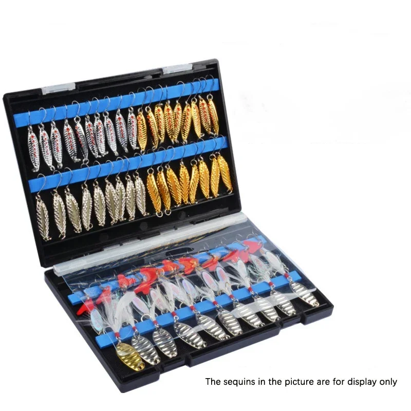 Portable Double Sided Tackle B - Fishing Lure Spinnerbait ulasan dan harga